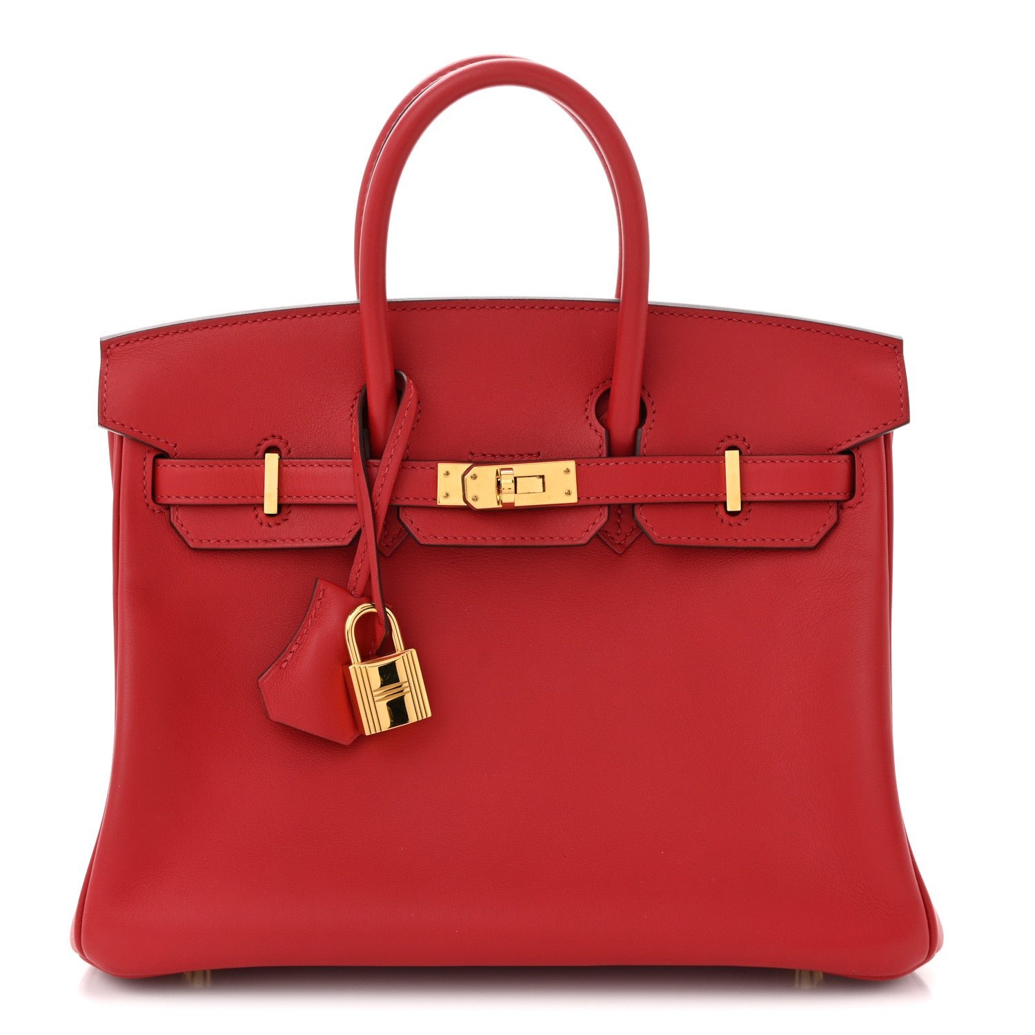 Hermes Swift Birkin 25 Rouge Piment