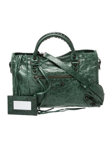 Balenciaga Leather Motocross Classic City