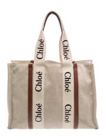 Chloe Canvas Woody Large