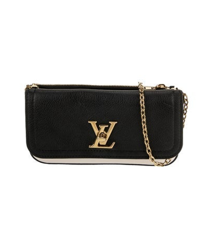 Louis Vuitton Vuitton Lv Monogram Taurillon Leather Lockme Tender Pochette