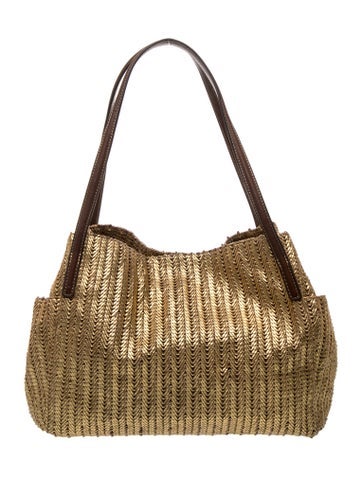 Straw Shoulder Bag
