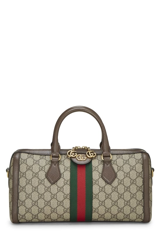 Original GG Supreme Ophidia Top Handle Bag Medium