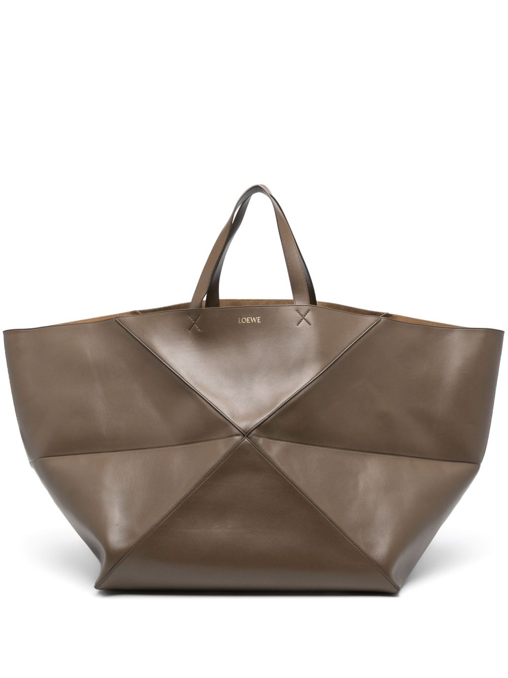 XL Puzzle Fold tote bag