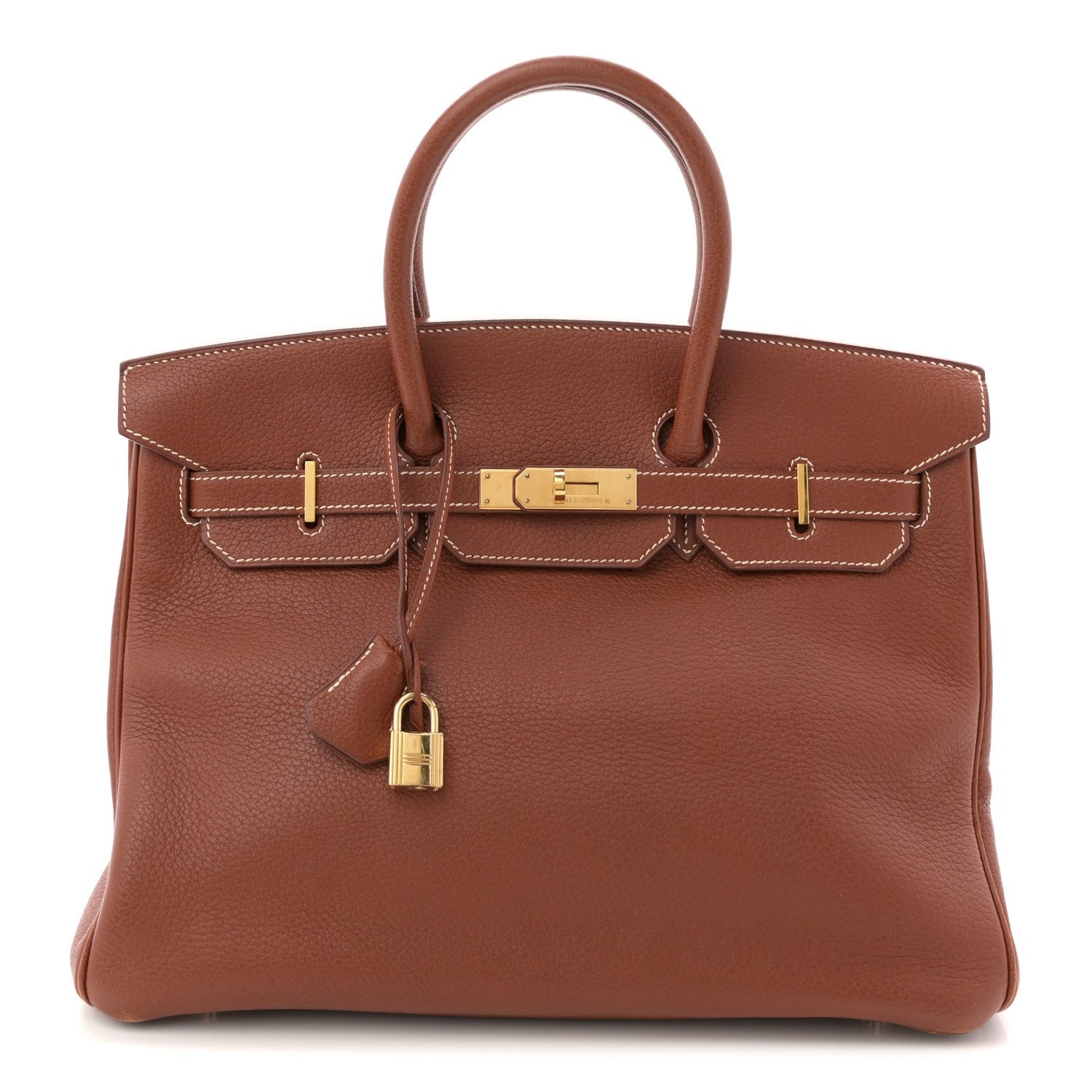 Hermes Hermes Taurillon Clemence BIRKIN 35 Gold