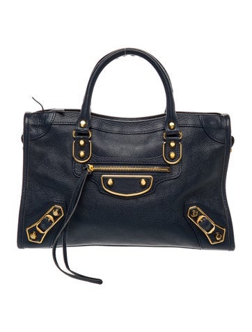 Leather Metallic Edge City S
