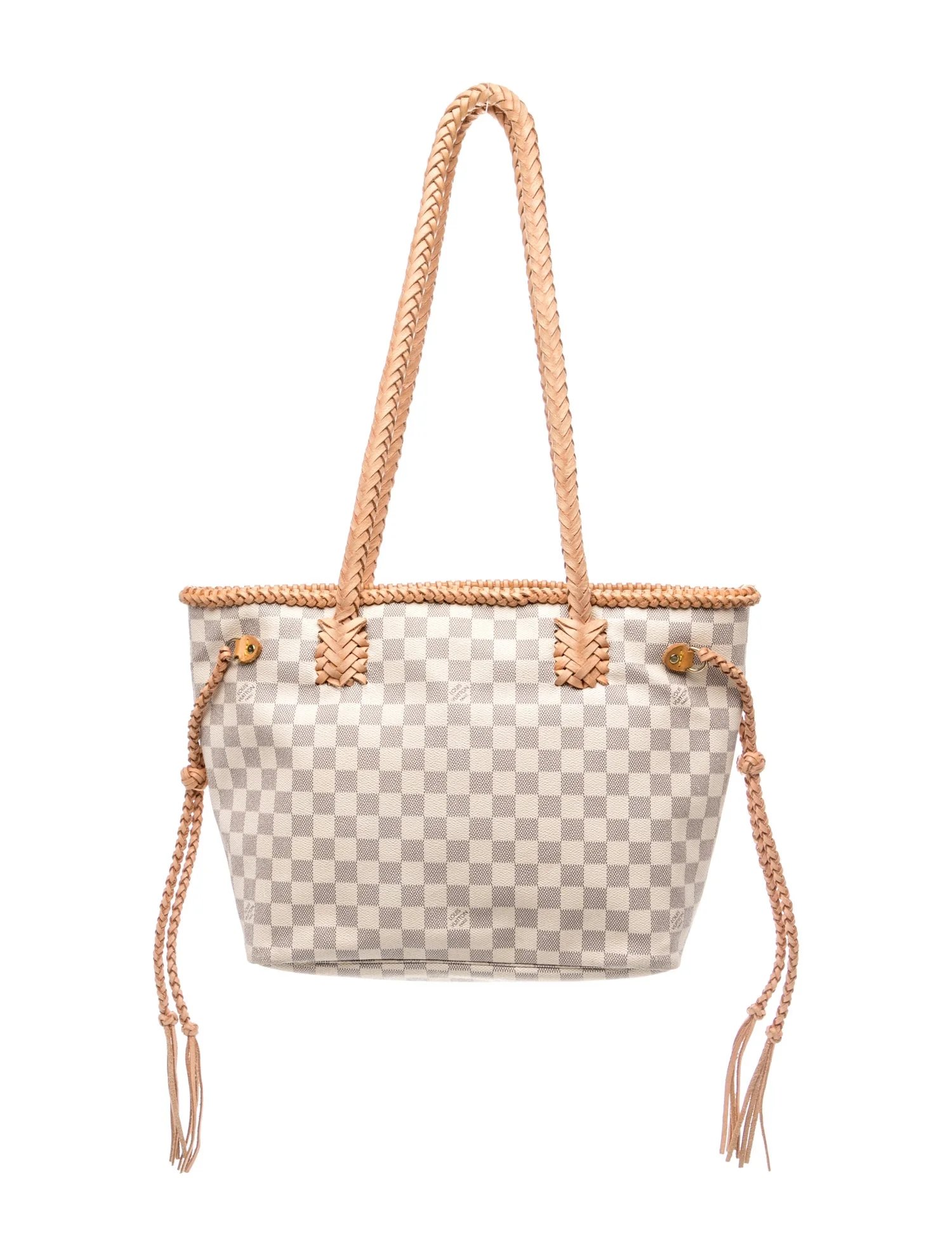 Damier Azur Damier Azur Braided Neverfull PM Vintage