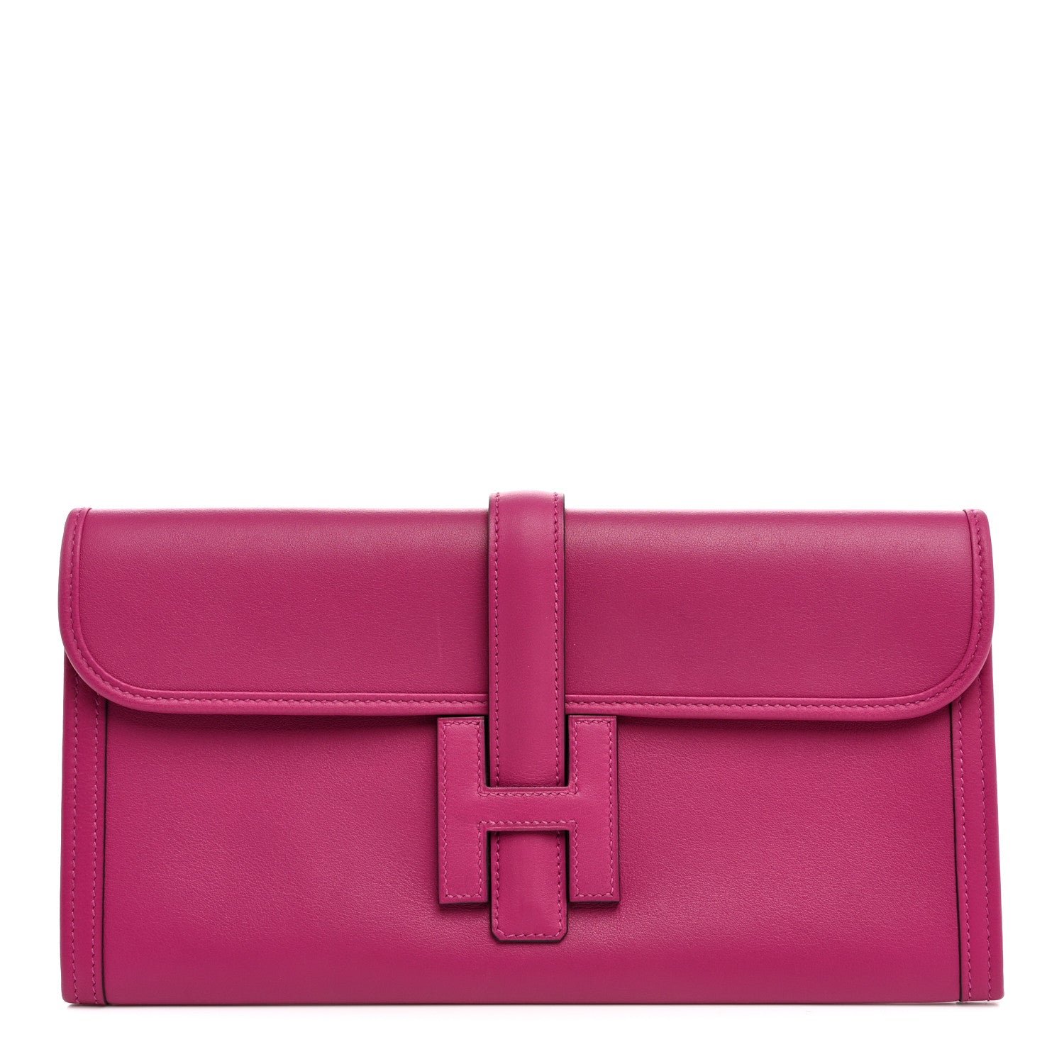 Hermes Hermes Swift Jige Elan 29 Clutch Rose Pourpre