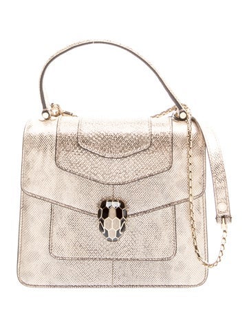 Leather Top Handle Bag