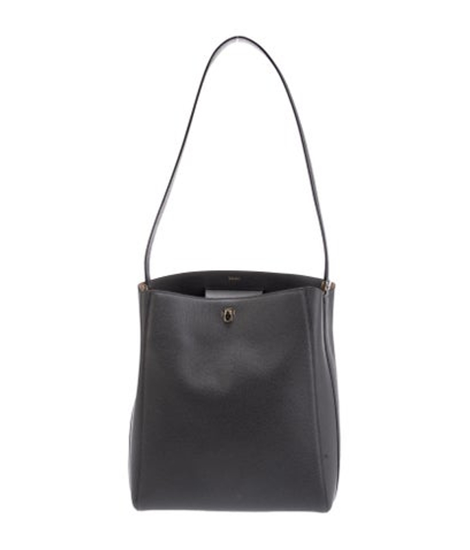 Valextra Leather Bucket Bag