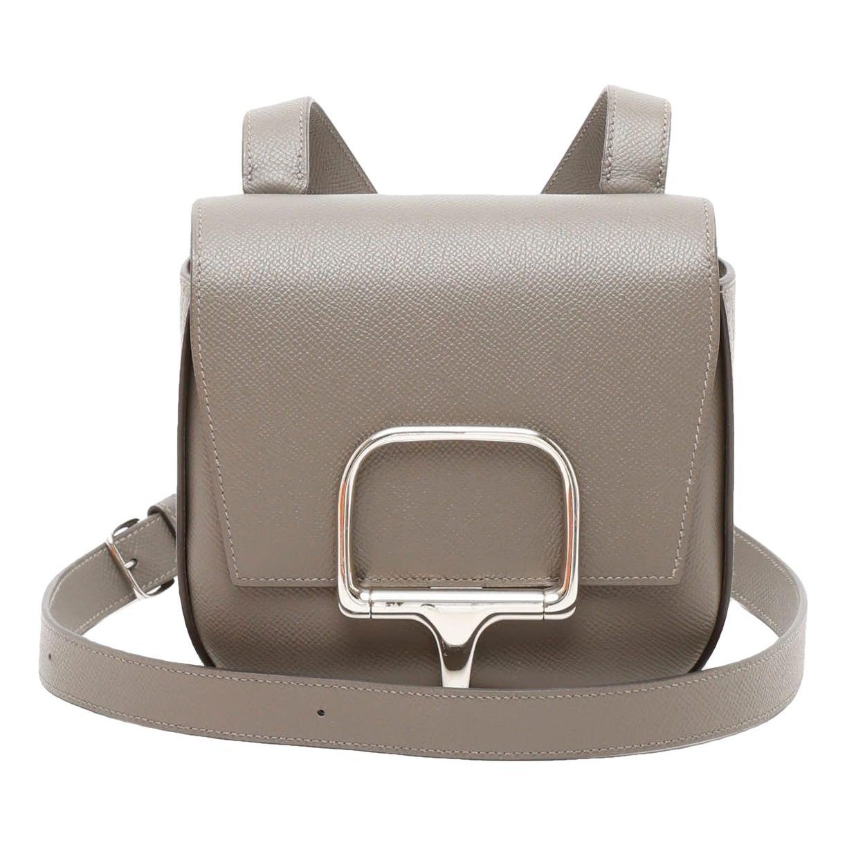Leather crossbody bag