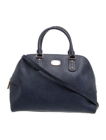 Saffiano Leather Top Handle Bag