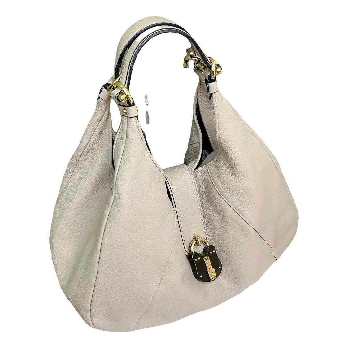 Squeeze leather handbag