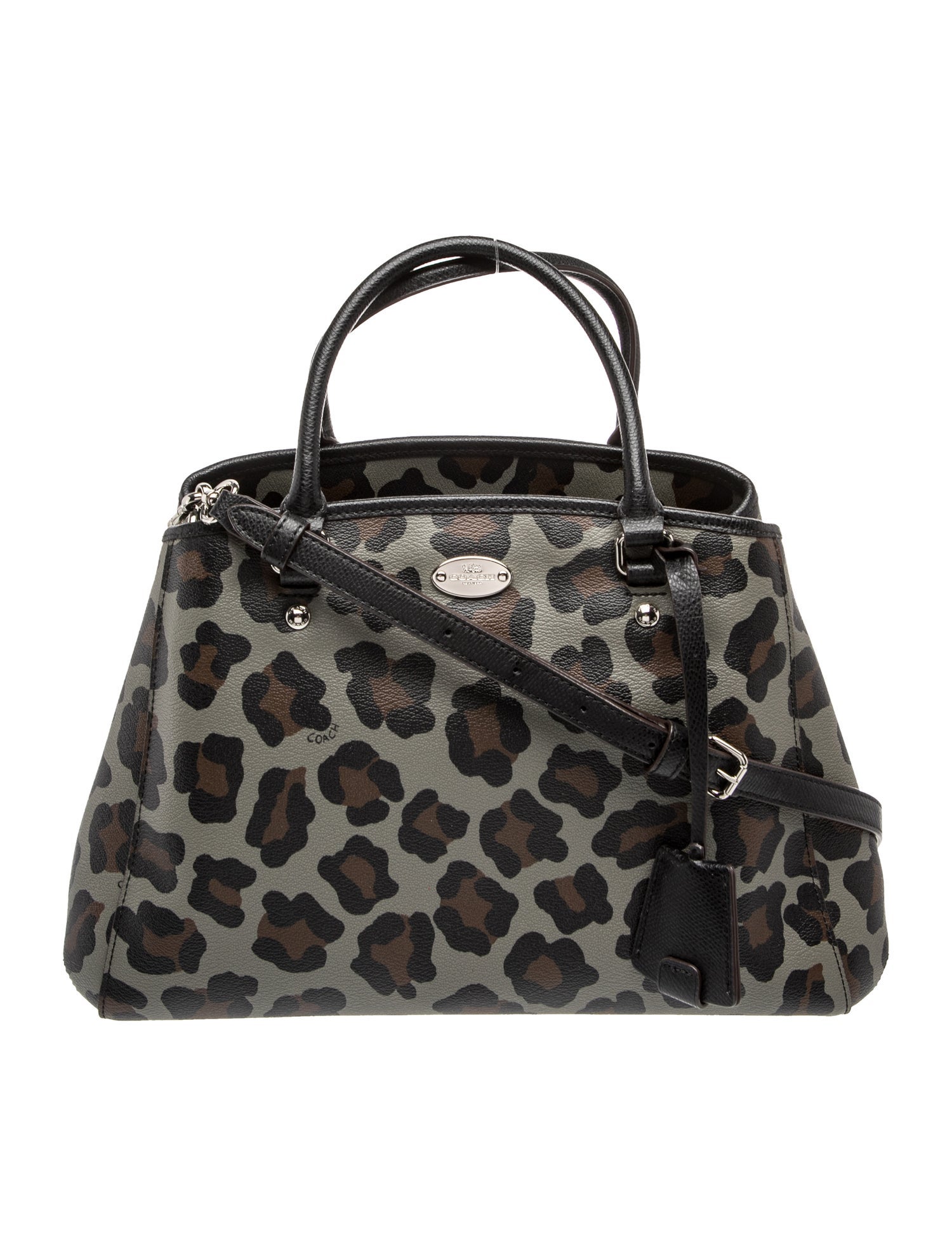 Leather Top Handle Bag