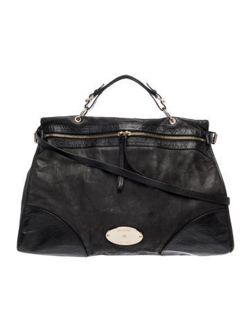 Leather Top Handle Bag