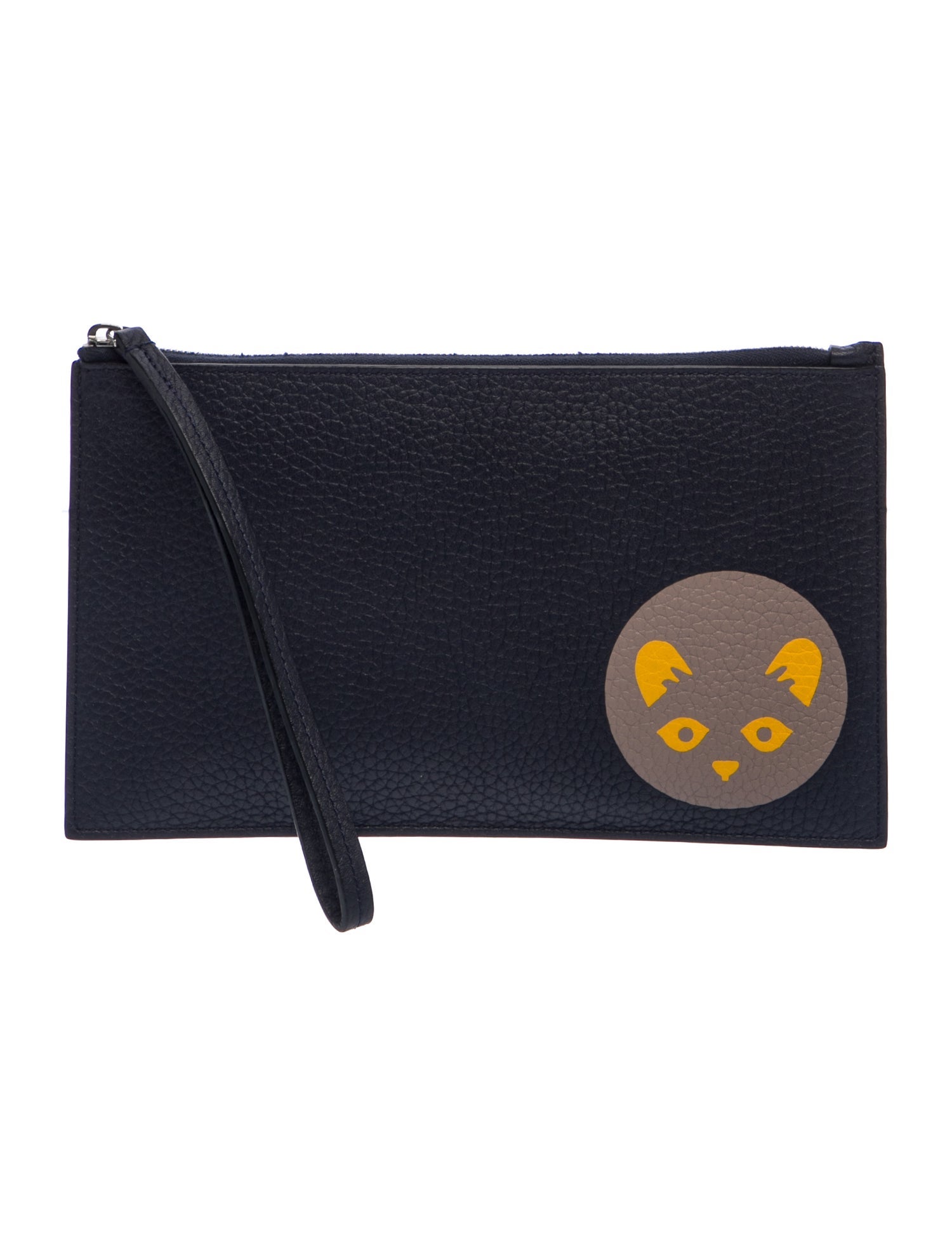 Moynat Leather Clutch