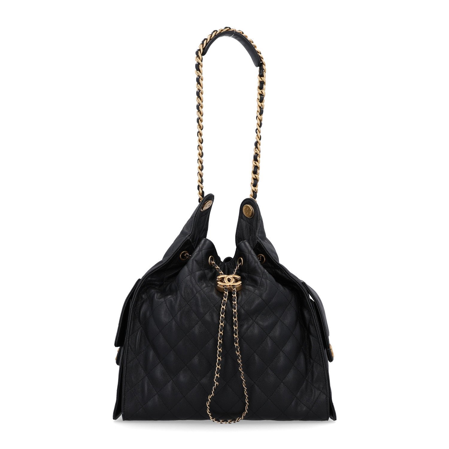 Chanel Caviar Quilted Medium Chanel 25 Handbag Black