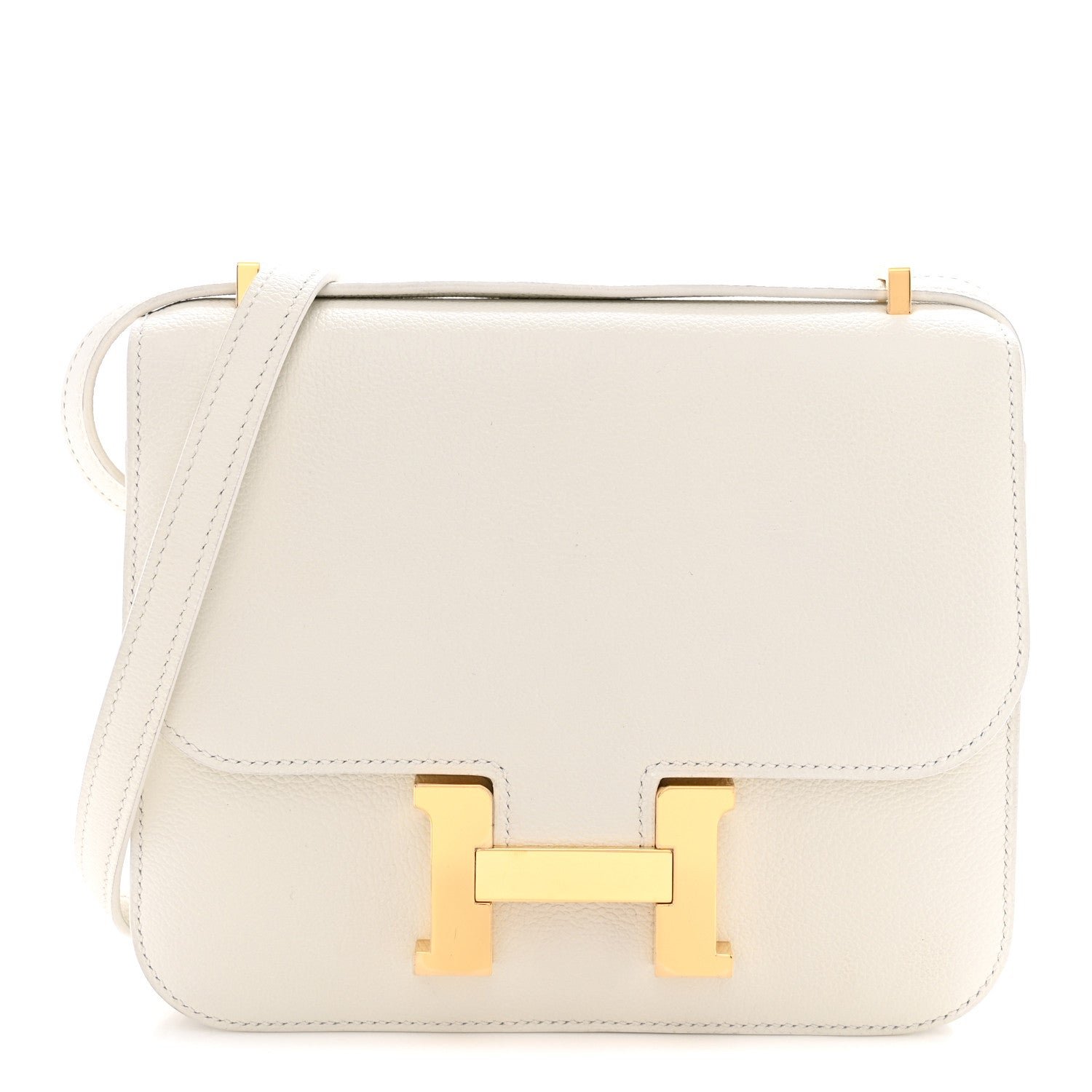 Hermes Hermes Evercolor Constance 18 White