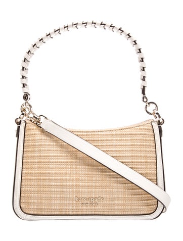Raffia Clutch