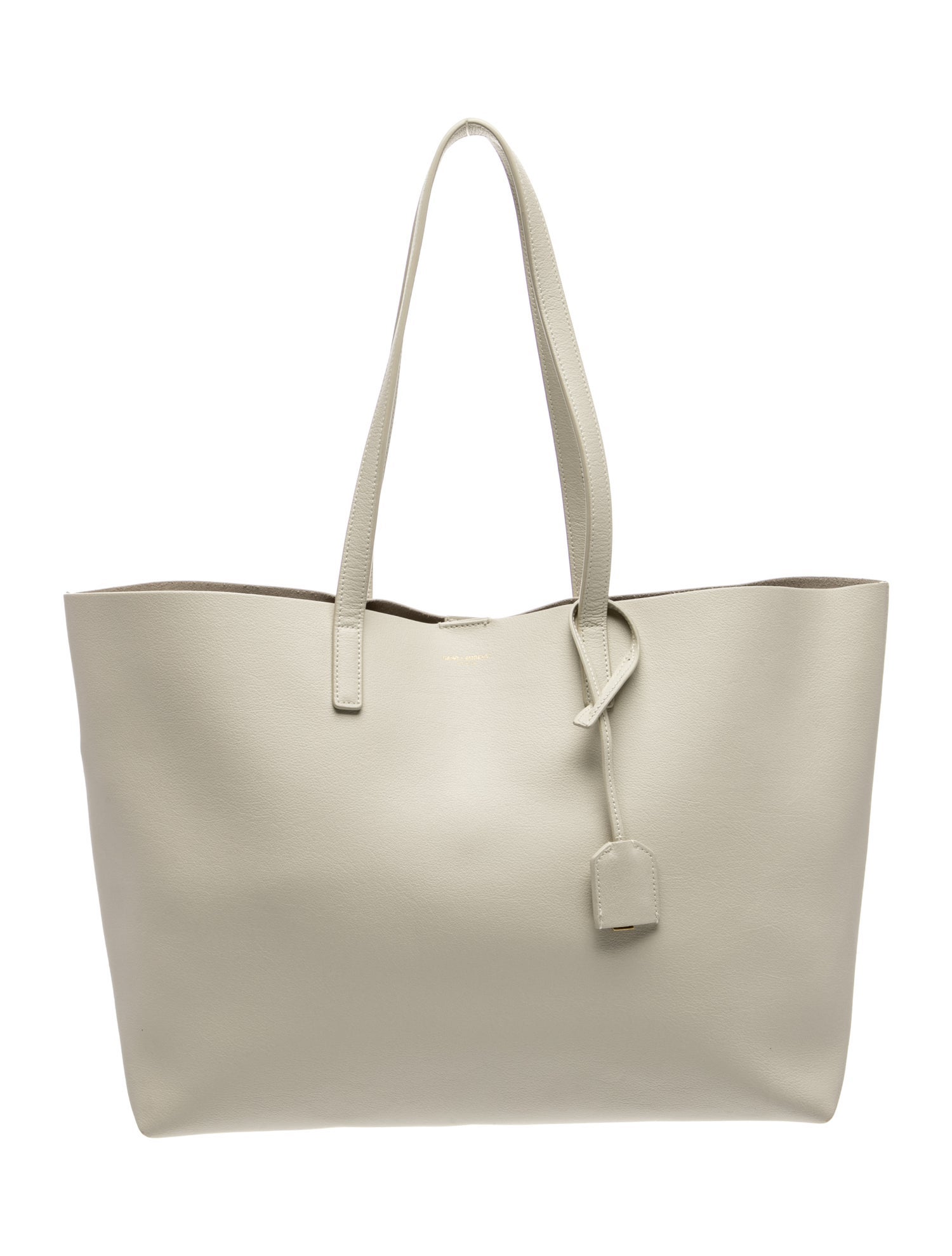 Leather Tote East West