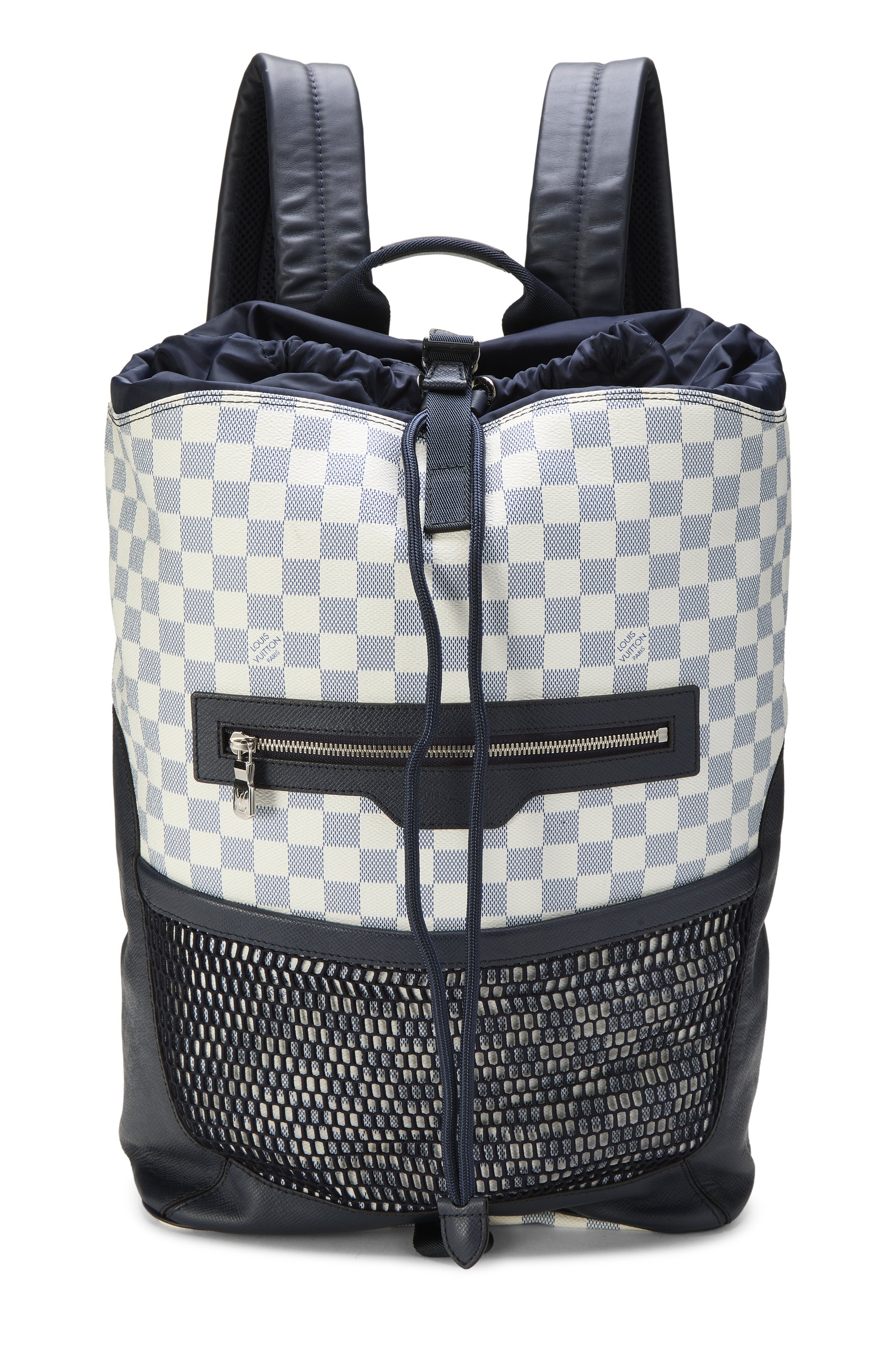 Navy Damier Cobalt Match Point Backpack