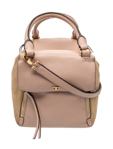 Leather Top Handle Bag