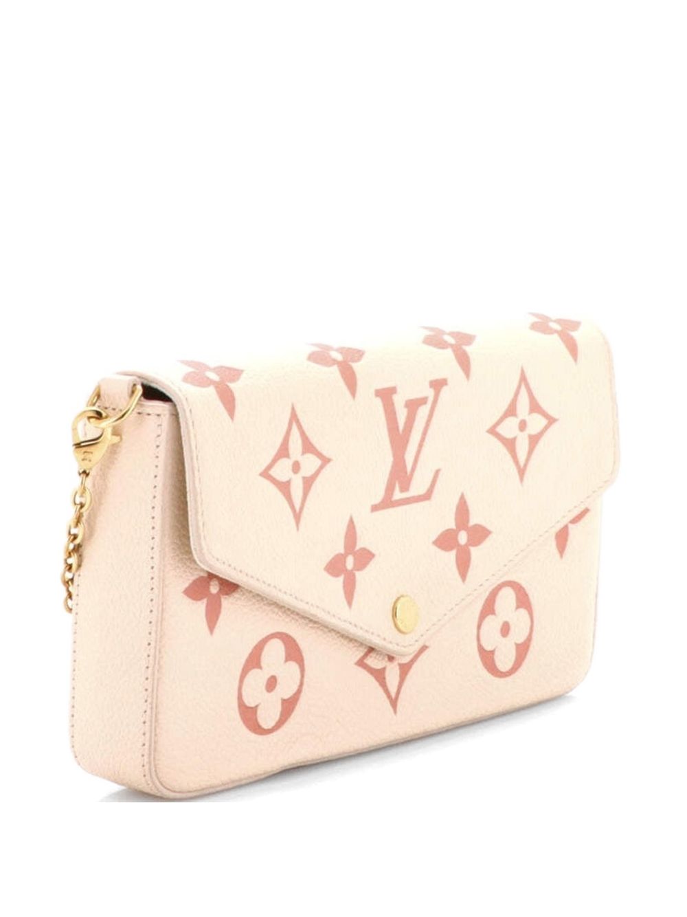 Louis Vuitton Felicie Pochette Bicolor Monogram Empreinte Giant crossbody bag