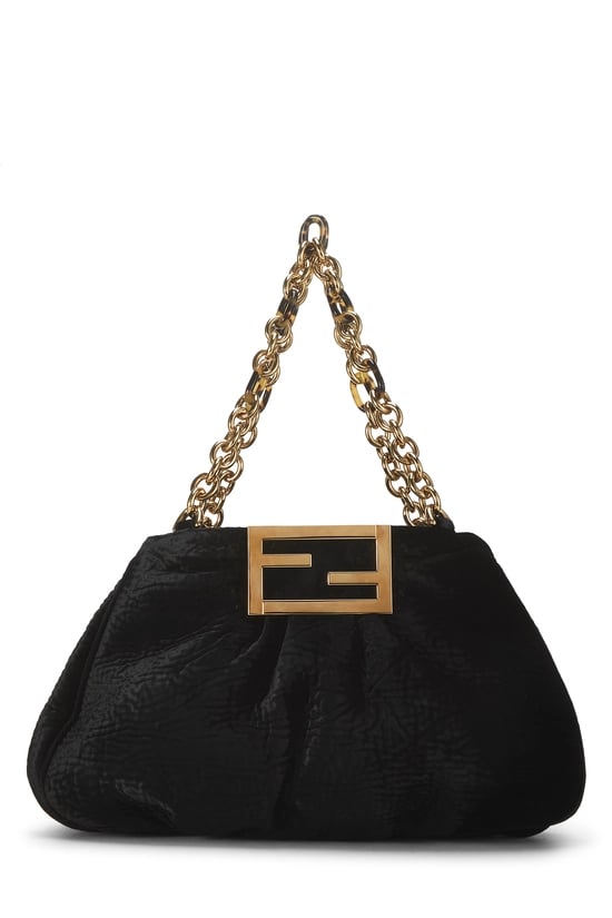 Black Velour Mia Small