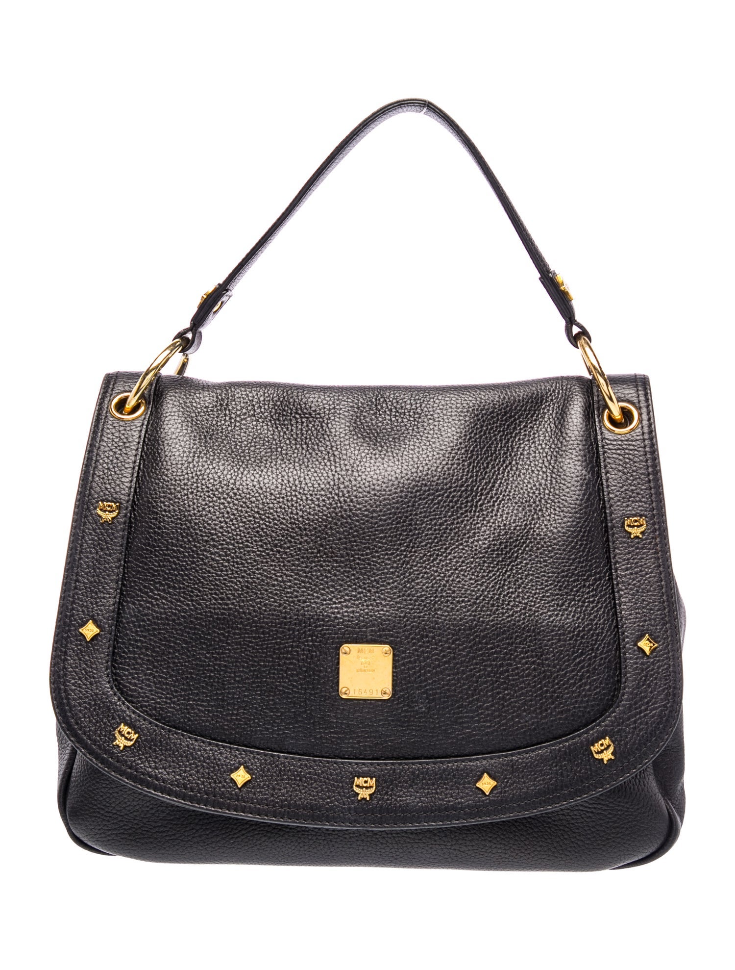 MCM Leather Shoulder Bag Vintage