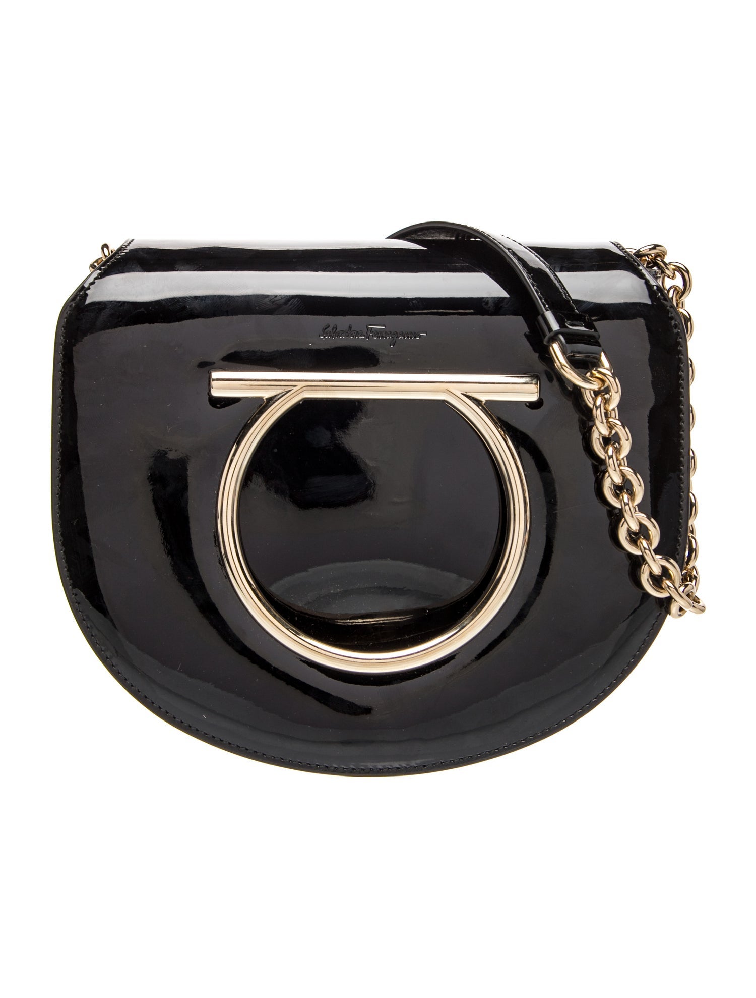 Patent Leather Shoulder Bag