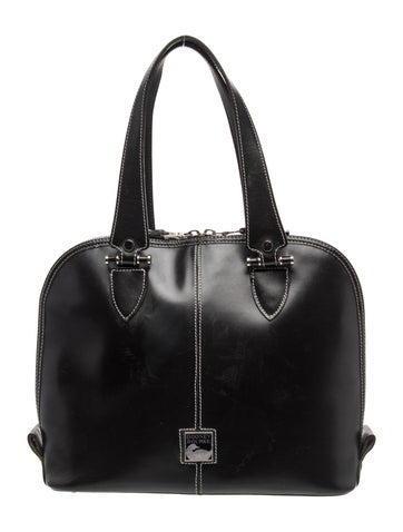 Dooney & Bourke Leather Top Handle Bag