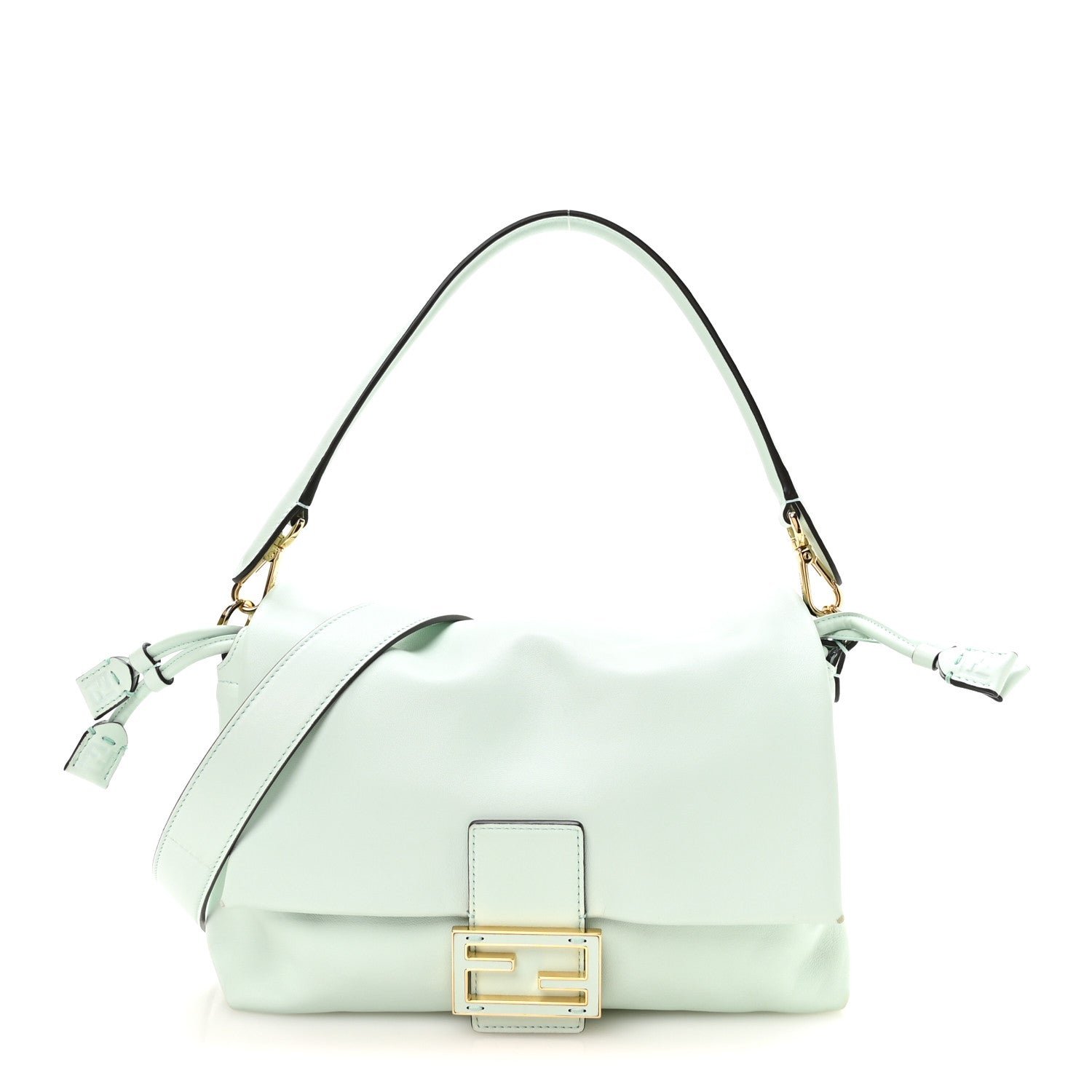 Fendi Nappa Medium Mamma Baguette Matcha Green