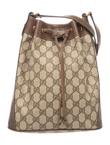 GG Supreme Bucket Bag Vintage