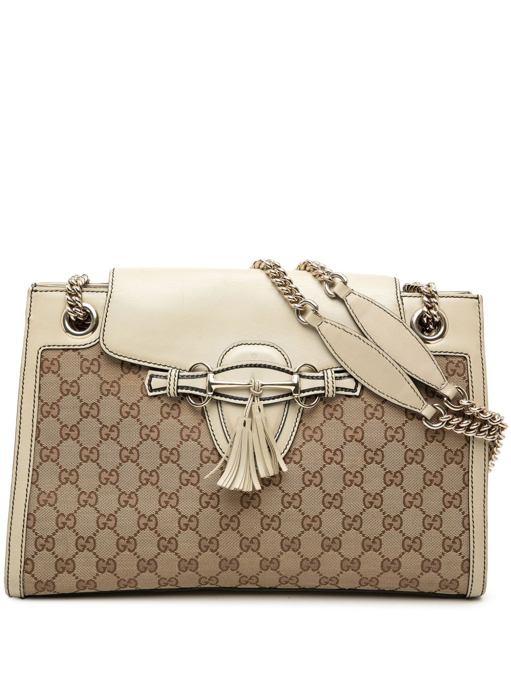 2000-2015 Large GG Canvas Emily shoulder bag