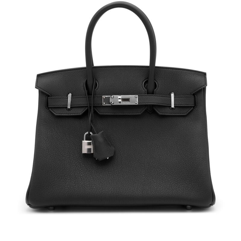Black Togo Birkin 30 Palladium Hardware, 2026