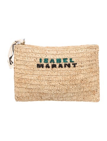 Raffia Clutch w/ Tags