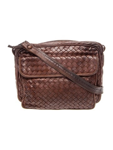 Intrecciato Messenger Bag Vintage