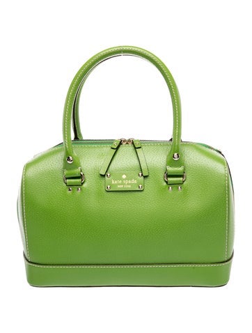 Leather Top Handle Bag