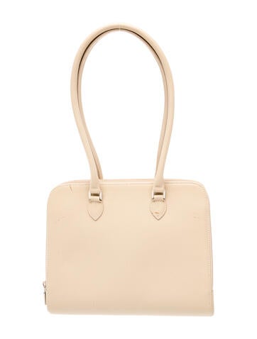 Leather Top Handle Bag