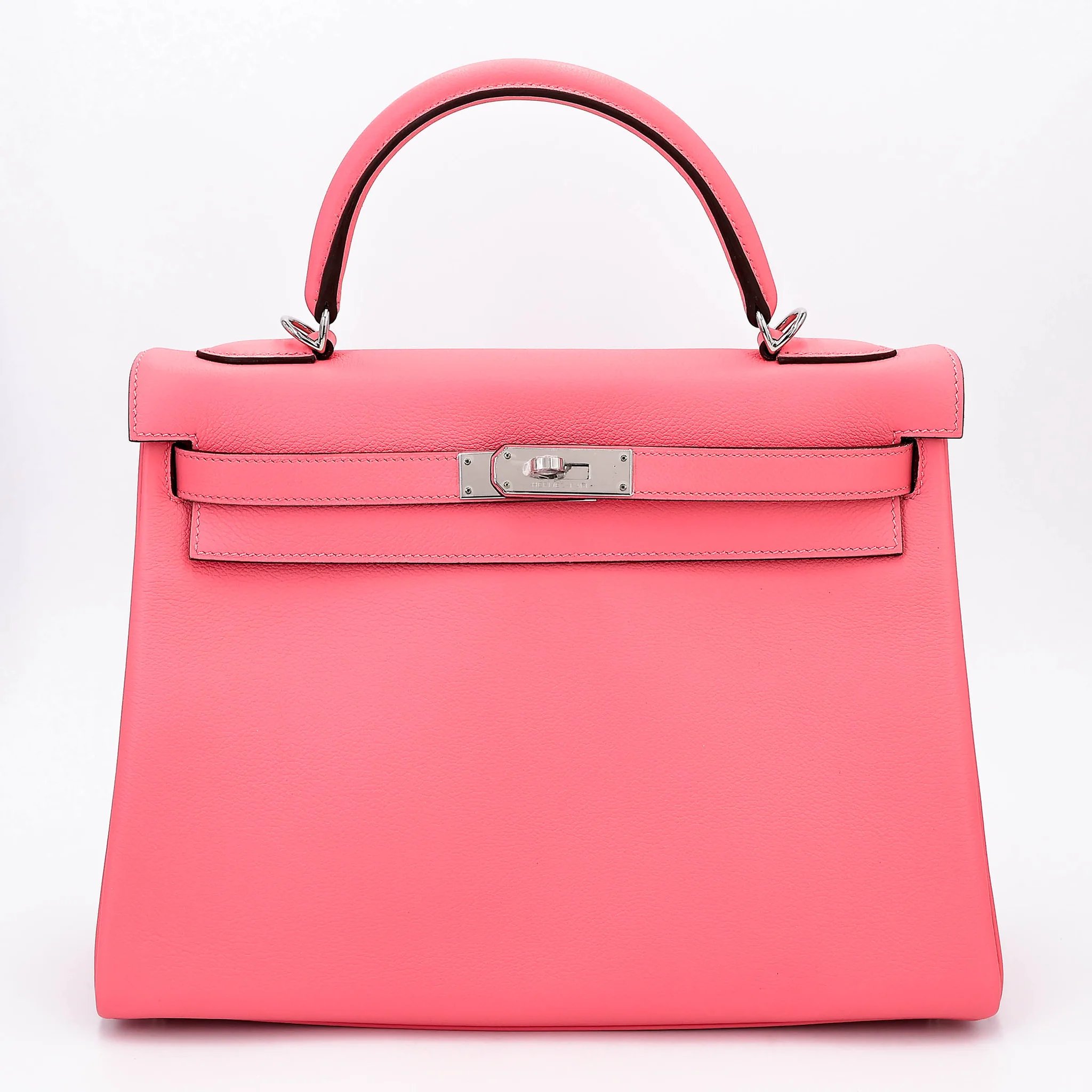 Hermes Kelly 32 Verso Rose d’Ete (K4) Terre Battue (R1) Evercolor Palladium hardware Y (2020)