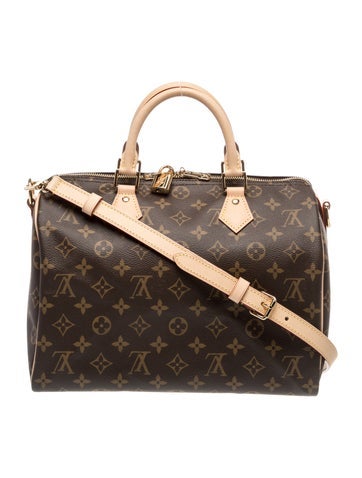 Louis Vuitton LV Monogram Speedy Bandouliere 30