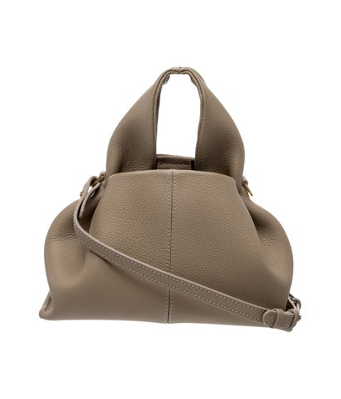 Polene Leather Top Handle Bag