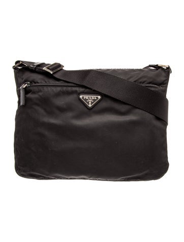 Tessuto Nylon Messenger Bag