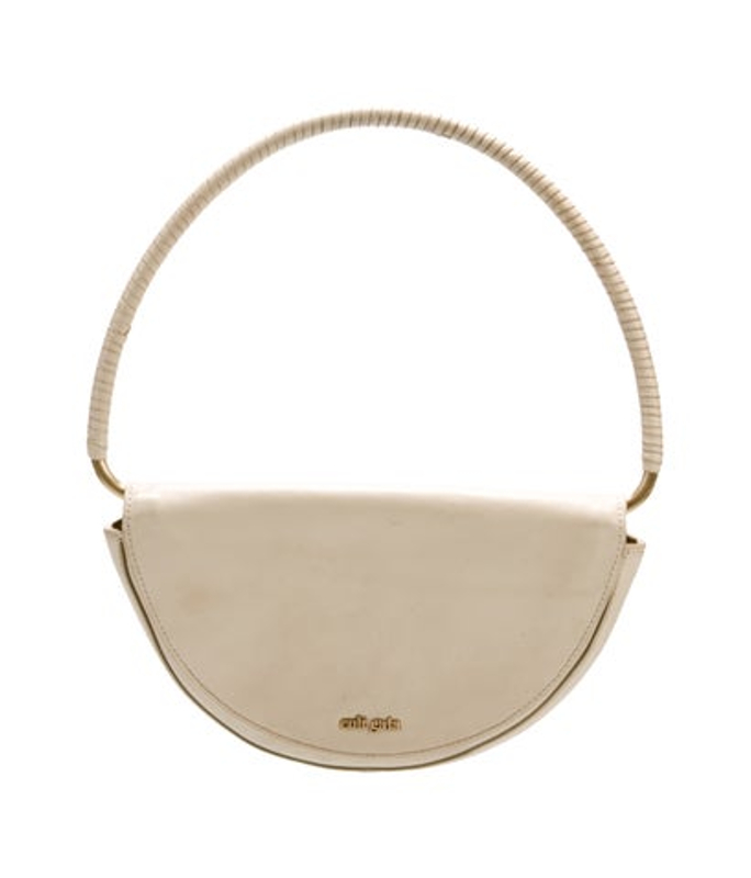 Cult Gaia Gaia Leather Shoulder Bag