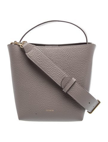 Leather Top Handle Bag