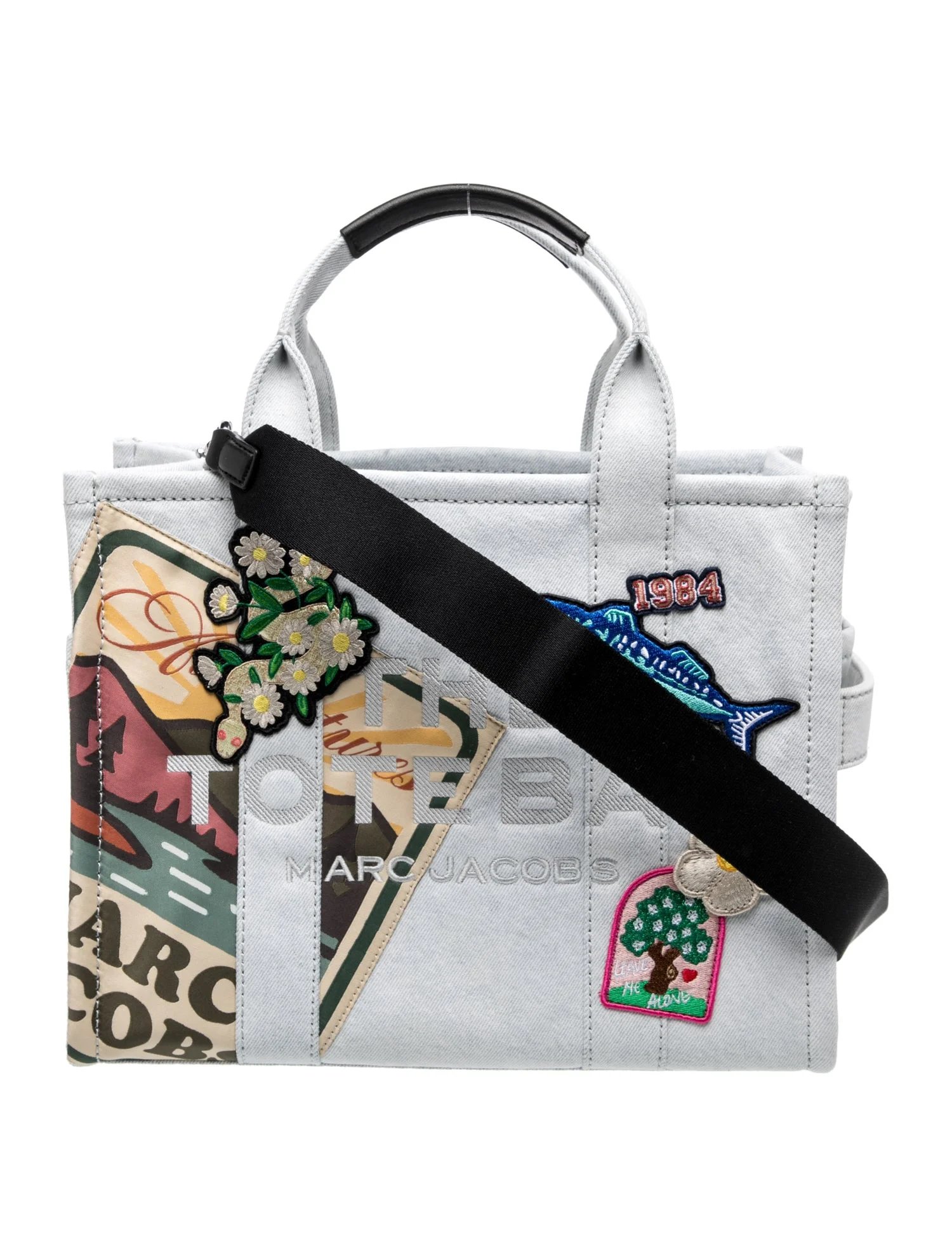Marc Jacobs Denim Top Handle Bag