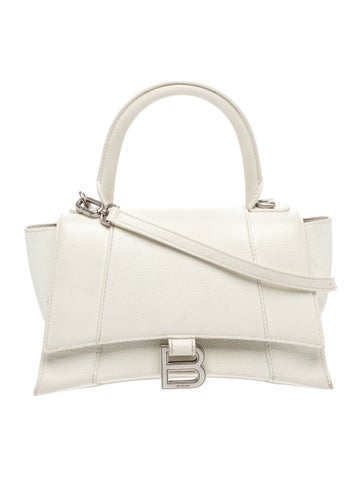 Leather Hourglass Bag