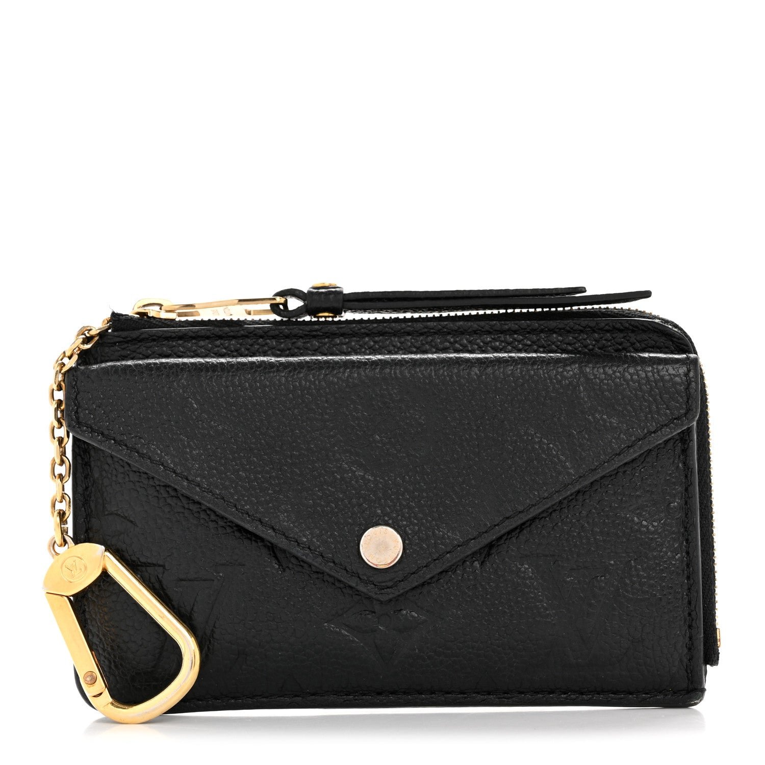 Louis Vuitton Empreinte Recto Verso Card Holder Black