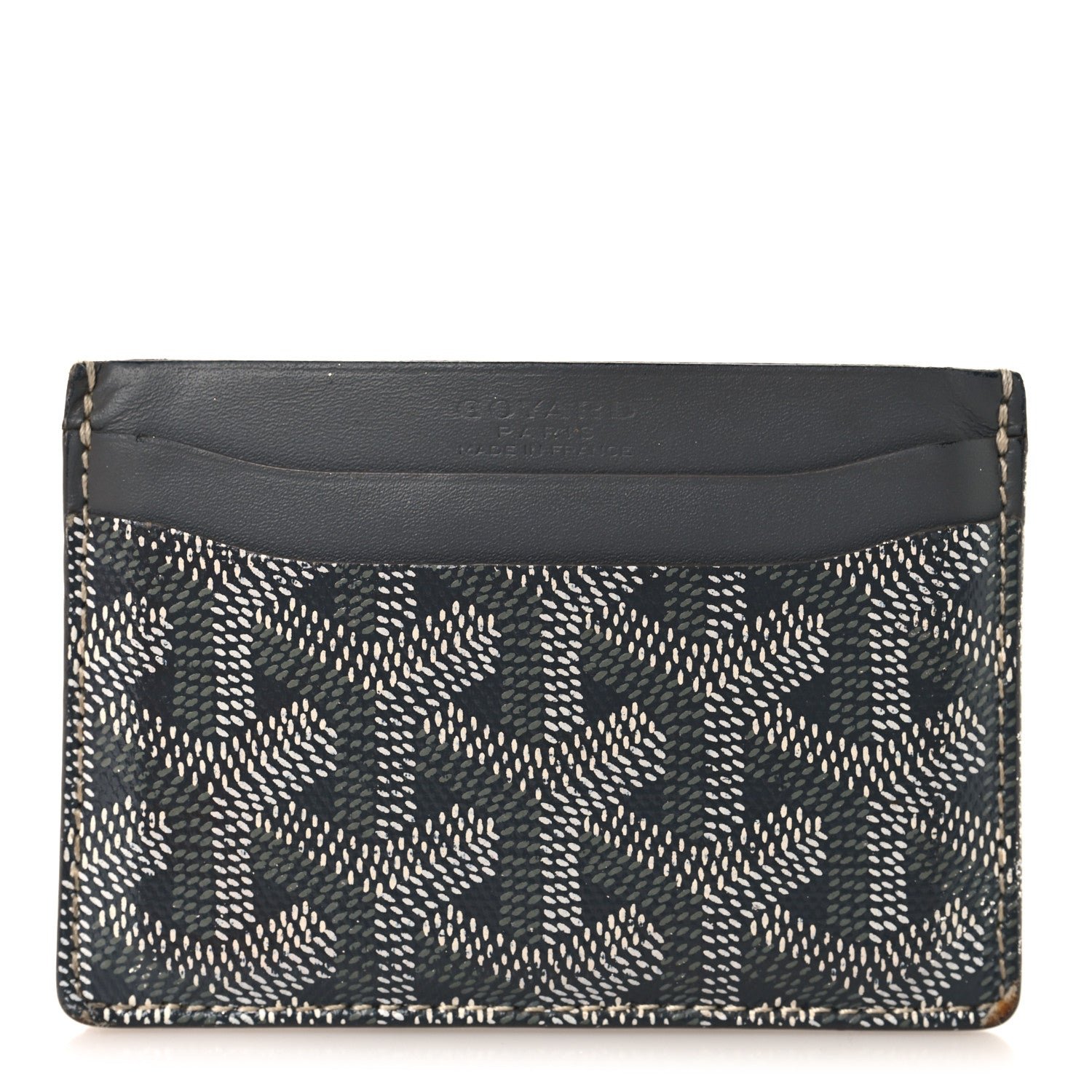 Goyard Goyardine Saint Sulpice Card Holder Grey