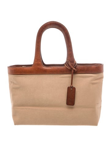 Leather Top Handle Bag