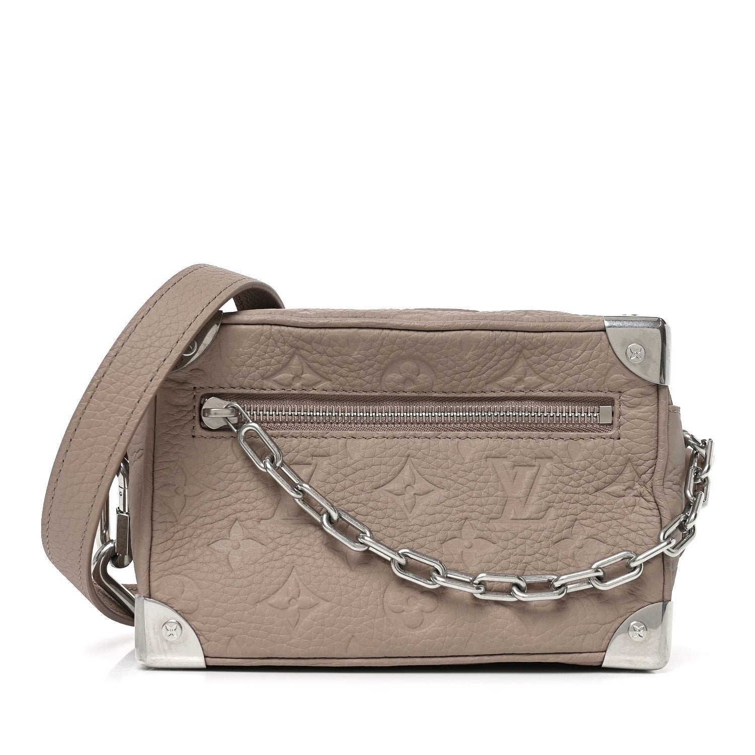 Louis Vuitton Taurillon Monogram Mini Soft Trunk Riverstone